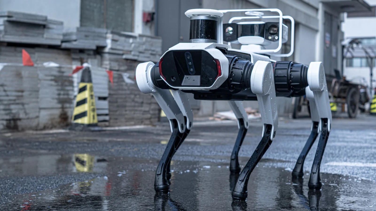 Lenovo şirkəti 6 ayaqlı robotunun təqdimatını edib